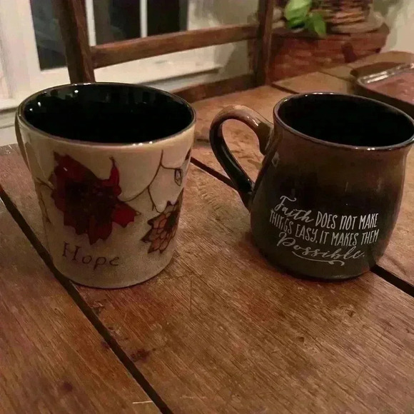 Do you need more HOPE and FAITH in your life? Then these mugs are for you! - Picture 5 of 7
